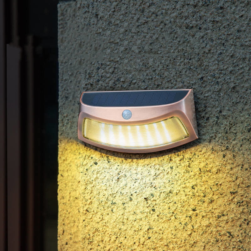 IP65 Lampada solare idraulica esterna per giardino con indottazione del corpo umano