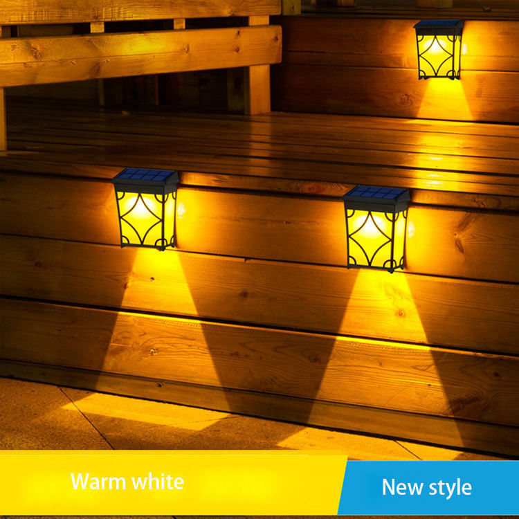 Giardino solare esterno lusso potente montaggio decorazione recinzione muro paesaggio casa lampada luci per hotel