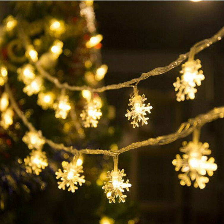 Decorazioni natalizie 1 kg Batteria azionata luce stellare corde Fairy luci per festive