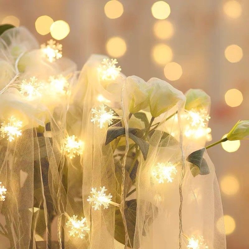 Decorazioni natalizie 1 kg Batteria azionata luce stellare corde Fairy luci per festive