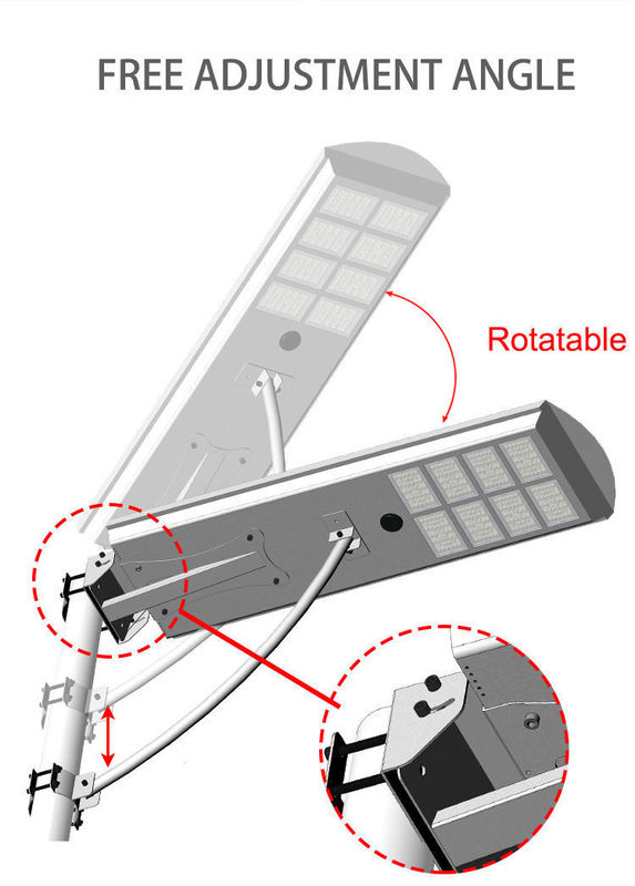 ROAD High Lumen 50W 60W 80W 100W all'aperto all'interno di un unico LED LED Solar Street Light