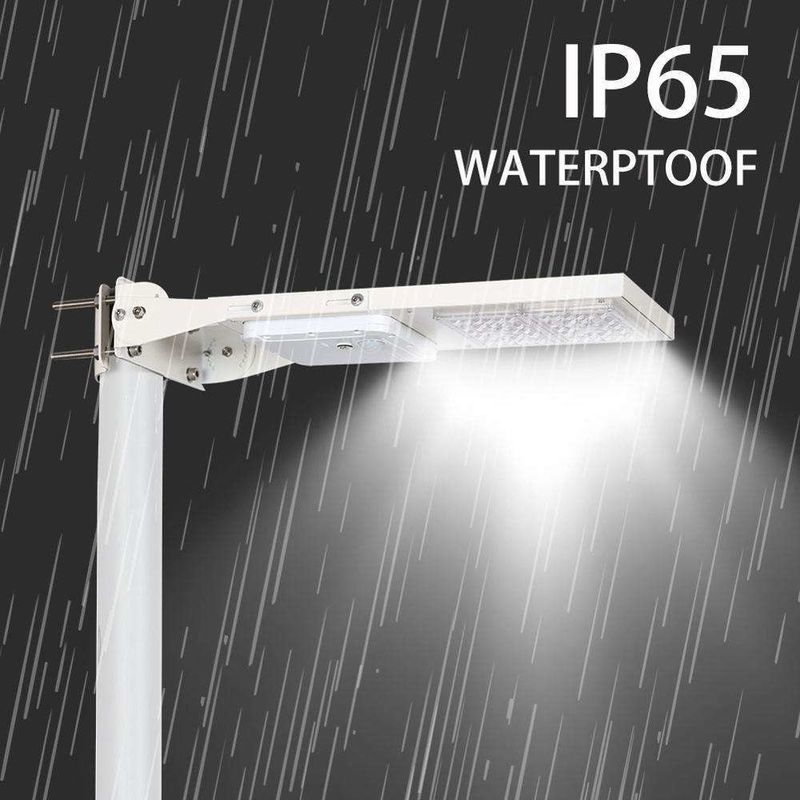 95 Ra Alta luminosità Lampada a LED solare 15W 30W All In One Acque resistenti all'aria aperta