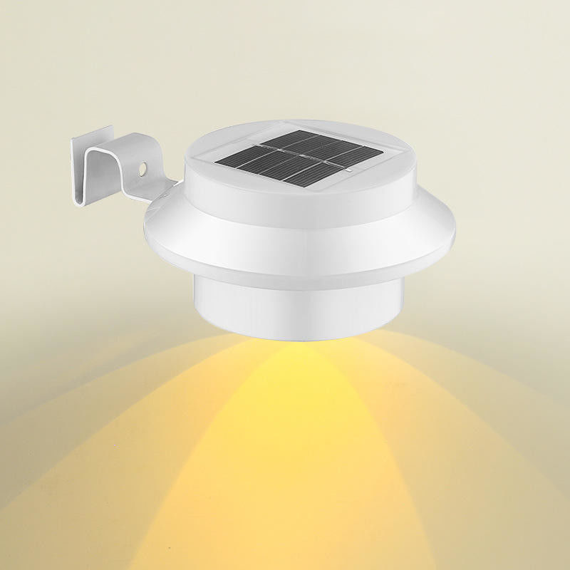 Lampada solare antico a LED Lampade di recinzione solare per giardino con 50000 ore di durata
