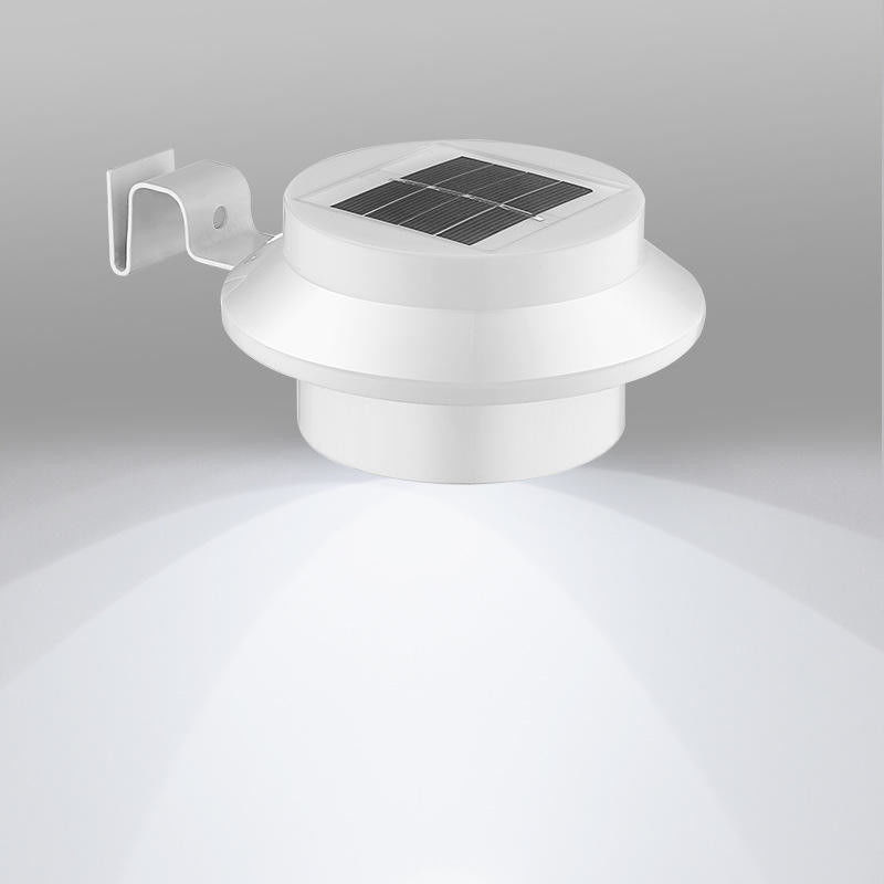 Lampada solare antico a LED Lampade di recinzione solare per giardino con 50000 ore di durata