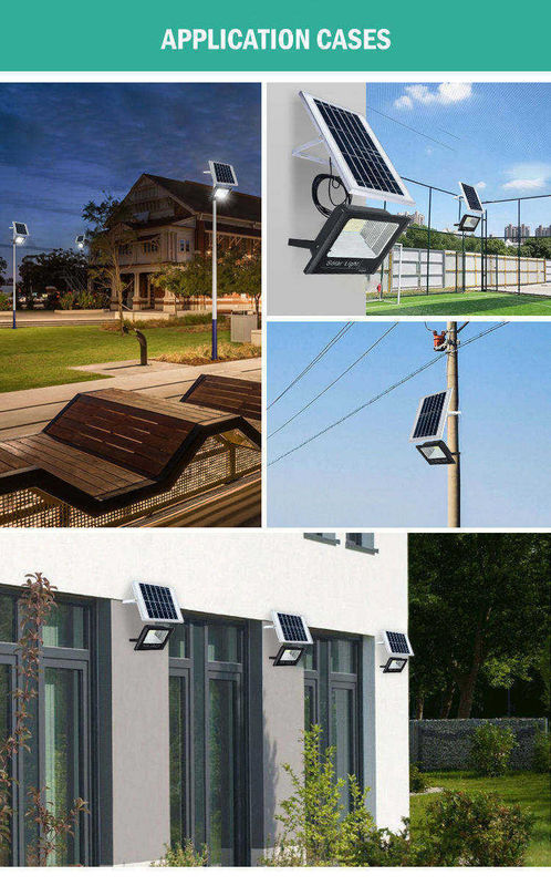 Lampada di illuminazione stradale a LED solare di alluminio per lampadina idraulica esterna solare per l'industria