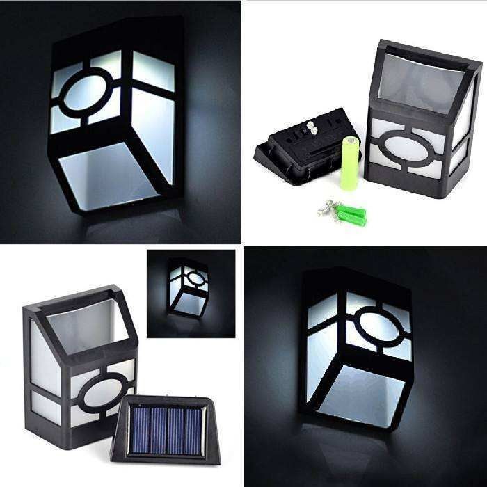 Lampada Efficienza luminosa lm/w 90 luce solare wireless esterna per il muro portico giardino