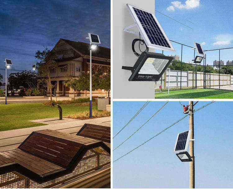 Lampada di illuminazione stradale a LED solare di alluminio per lampadina idraulica esterna solare per l'industria