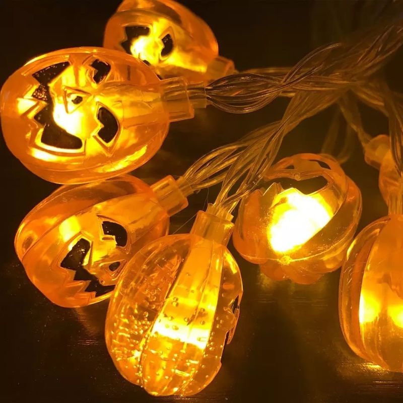Decorazione di Halloween Luci a corda con batteria Stile moda 10000 ore di lavoro