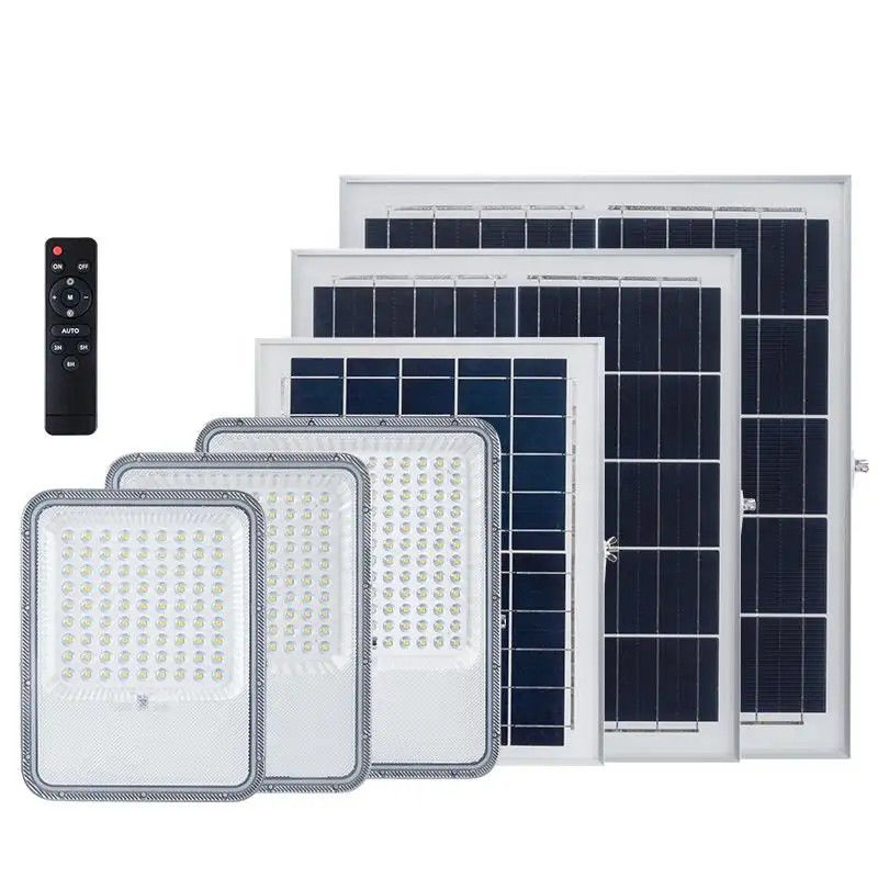 100w 200w 300w Led Solar Street Light Lampada di alluvione per un'illuminazione stabile e costante