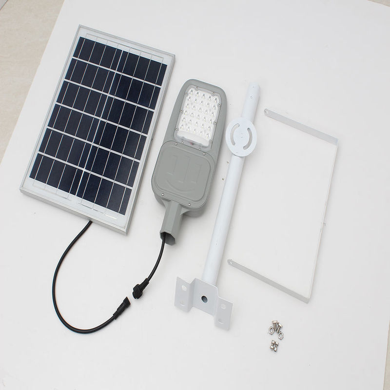 All In One Solar Street Light 24kg Peso del prodotto Fonte luminosa LED per parete esterna