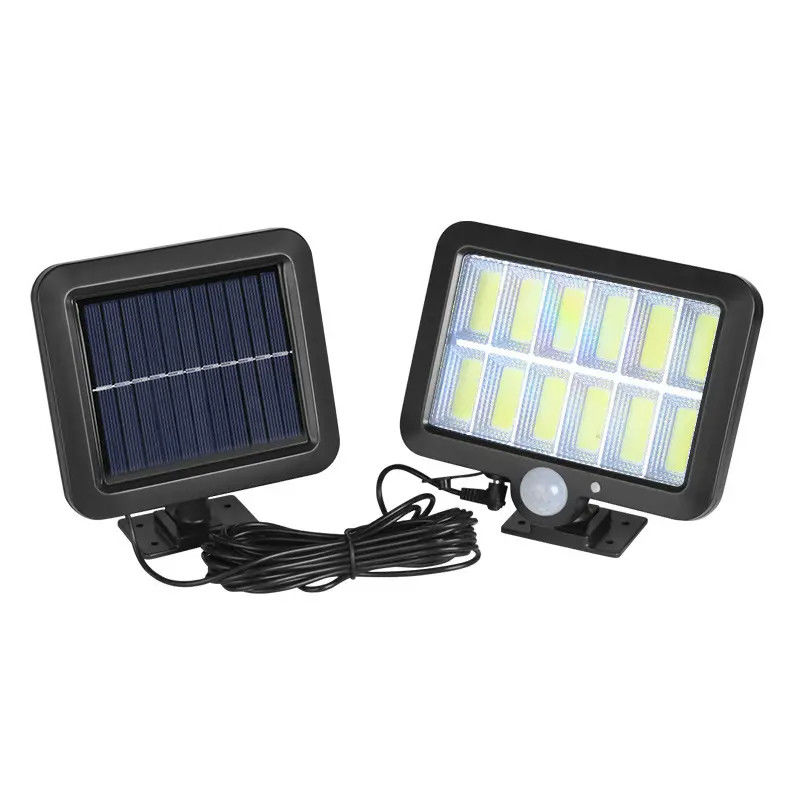 Lampada di emergenza per campeggio solare ricaricabile portatile per esterni di grado IP65 e materiale ABS