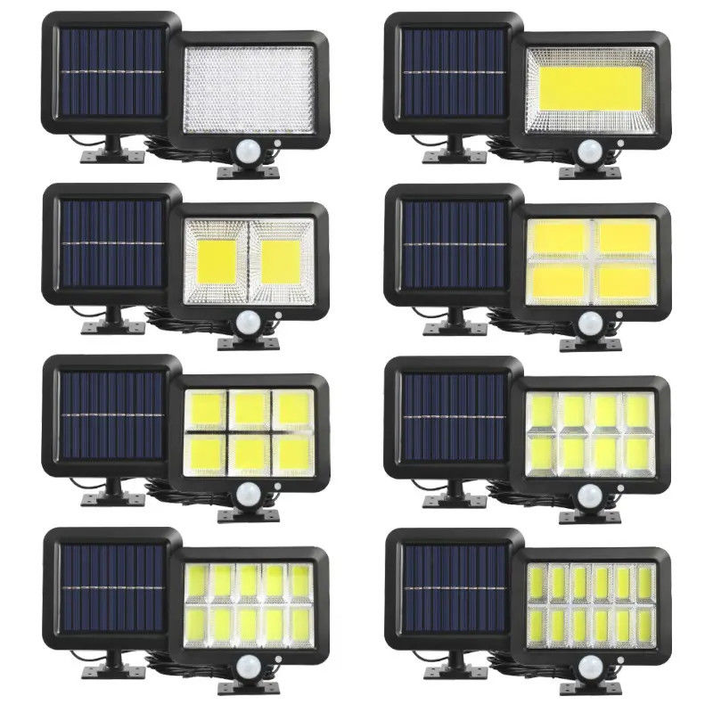 Lampada di emergenza per campeggio solare ricaricabile portatile per esterni di grado IP65 e materiale ABS