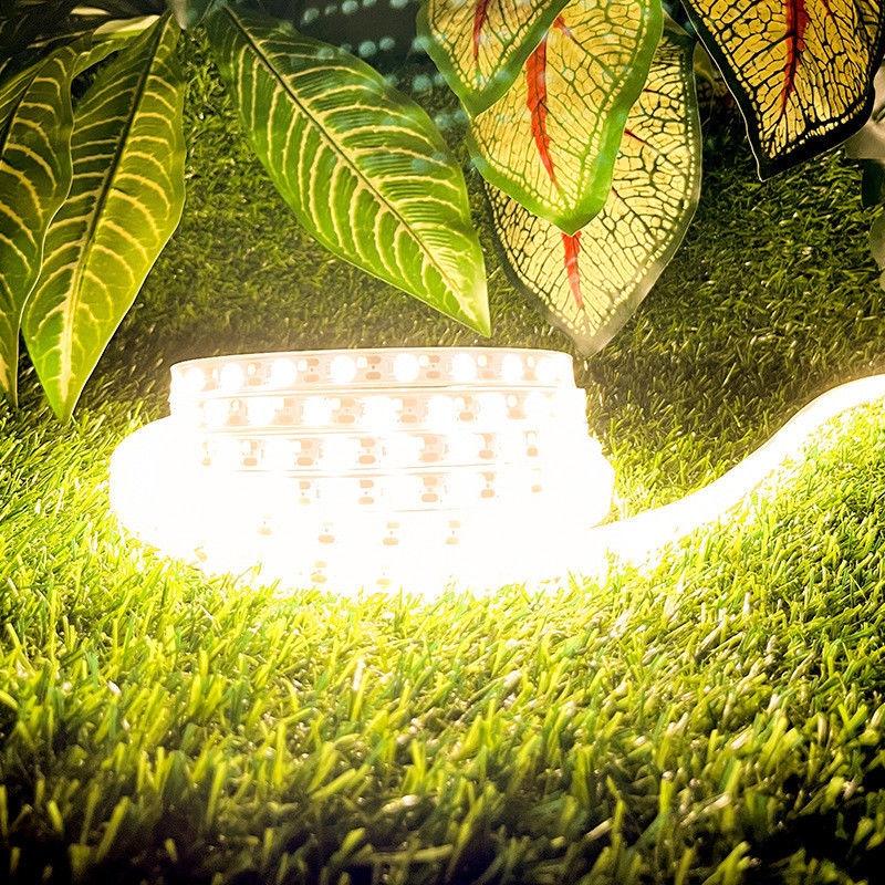 Flessibile luce a strisce solare per la decorazione domestica matrimonio Natale 2835 LED impermeabile IP65