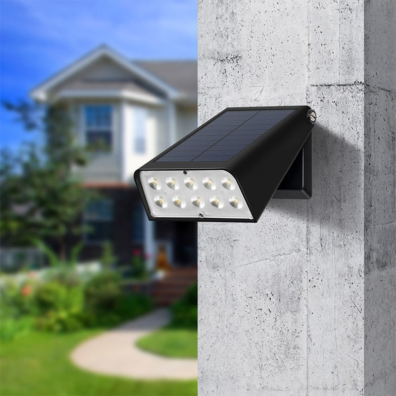 Super luminosa luce solare per pareti di giardino per i giardini Garage impermeabile sicurezza esterna