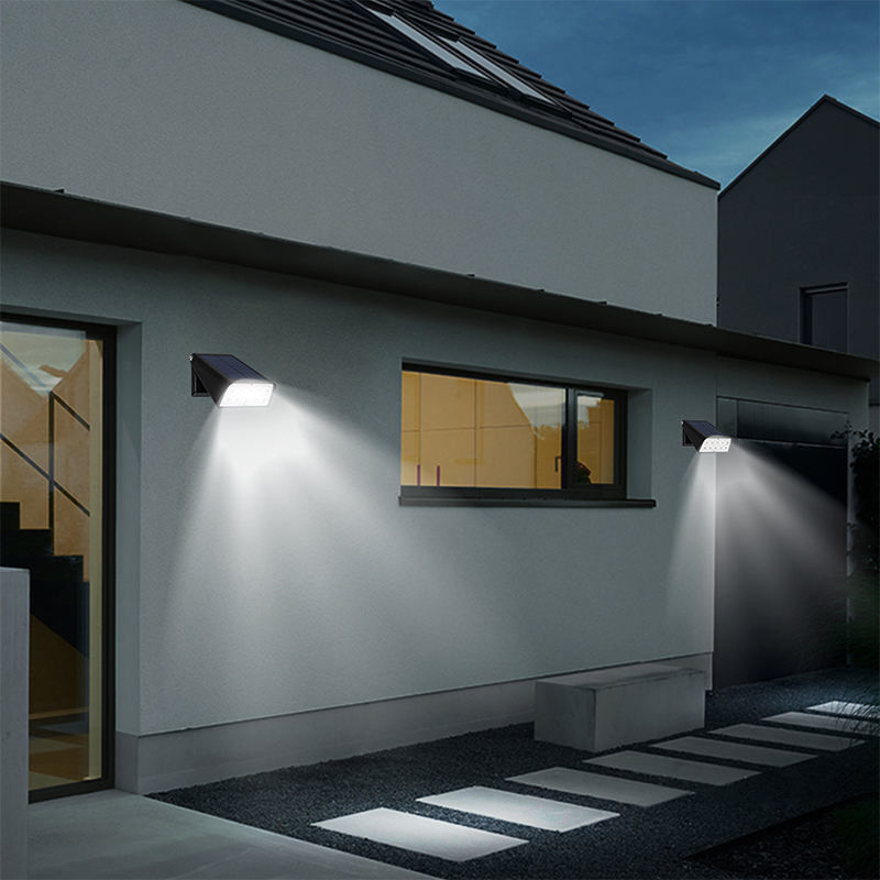 Super luminosa luce solare per pareti di giardino per i giardini Garage impermeabile sicurezza esterna