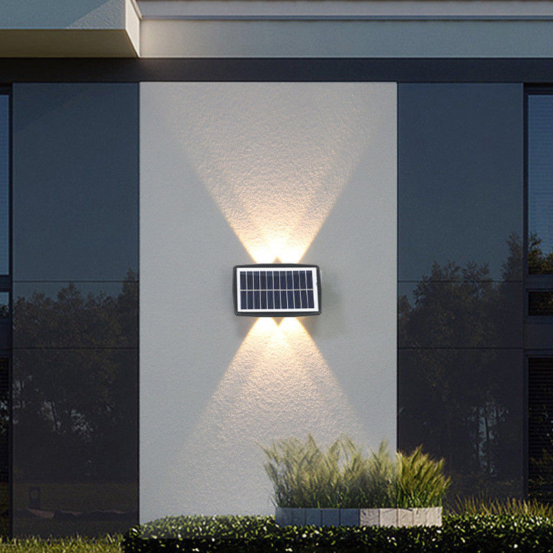 Moderna luce solare per il parete impermeabile per la decorazione del giardino per la casa luce notturna LED esterno