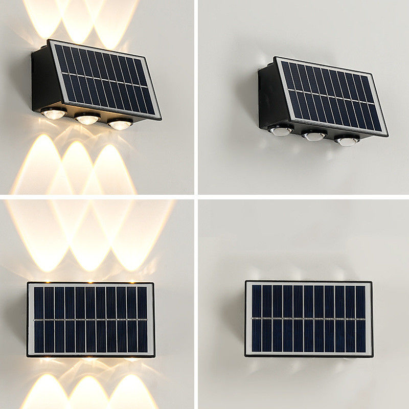 Moderna luce solare per il parete impermeabile per la decorazione del giardino per la casa luce notturna LED esterno