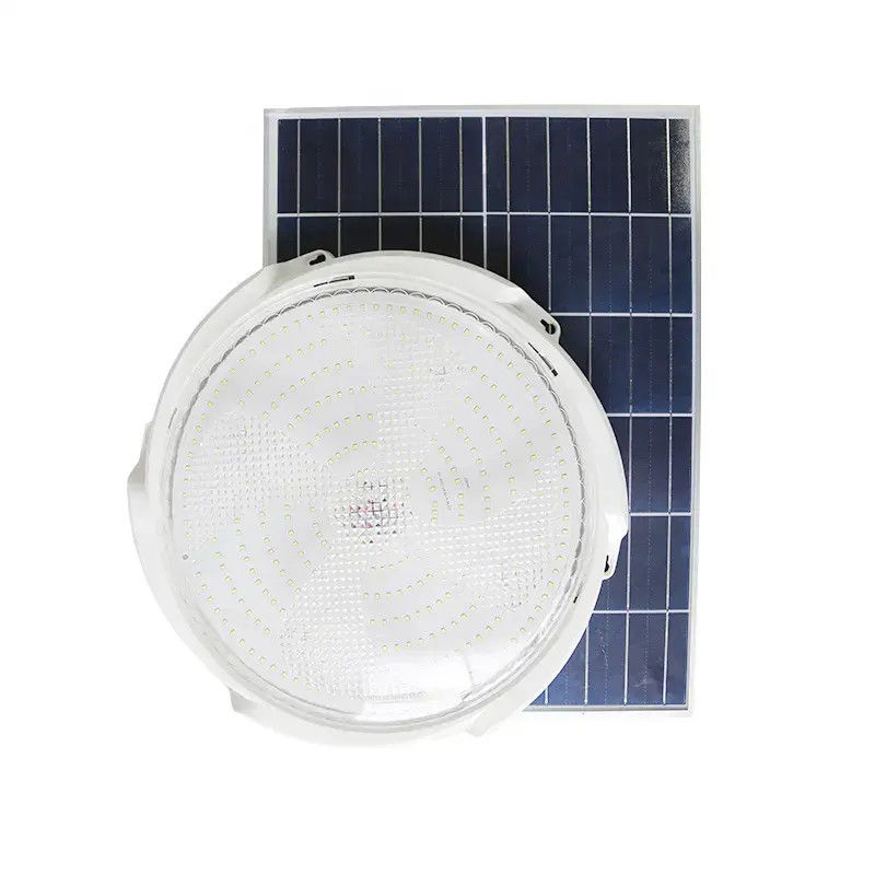 20-300w Intelligent Solar Led Ceiling Light con pannello solare per interni ed esterni