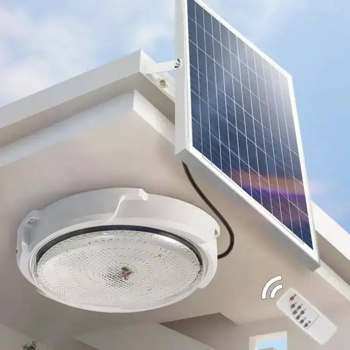 20-300w Intelligent Solar Led Ceiling Light con pannello solare per interni ed esterni
