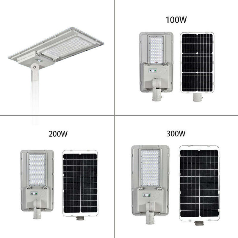Luce solare impermeabile all'aperto 100W 200W 300W integrata All In One LED Street Light