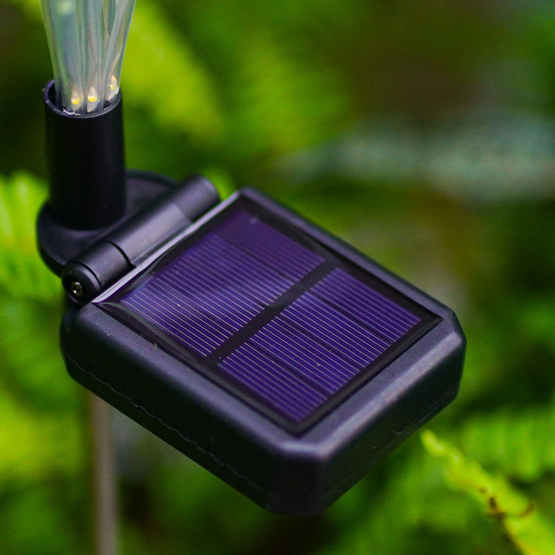 Lampada a luci solari a prova d'acqua per giardino
