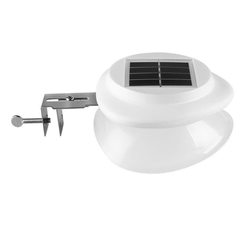 Lampada di recinzione a LED a energia solare impermeabile 100lm/w ABS PC Garden Light per cortile