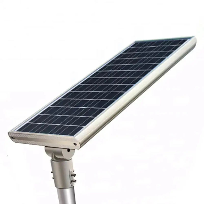30W 40W 120W All In One IP65 batteria al litio alimentata da auto-pulizia luce solare