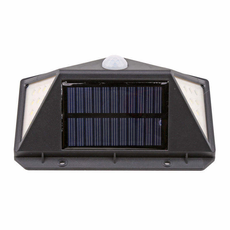 Lampada da giardino a terra Sensore di luce solare a parete Lampada a inondazione a LED con efficienza luminosa di 65lm/w