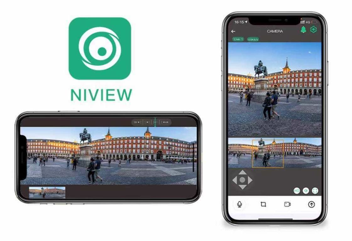 Otto milioni di articolazione orizzontale Camera solare all'aperto Wifi Camera CCTV a doppia lente