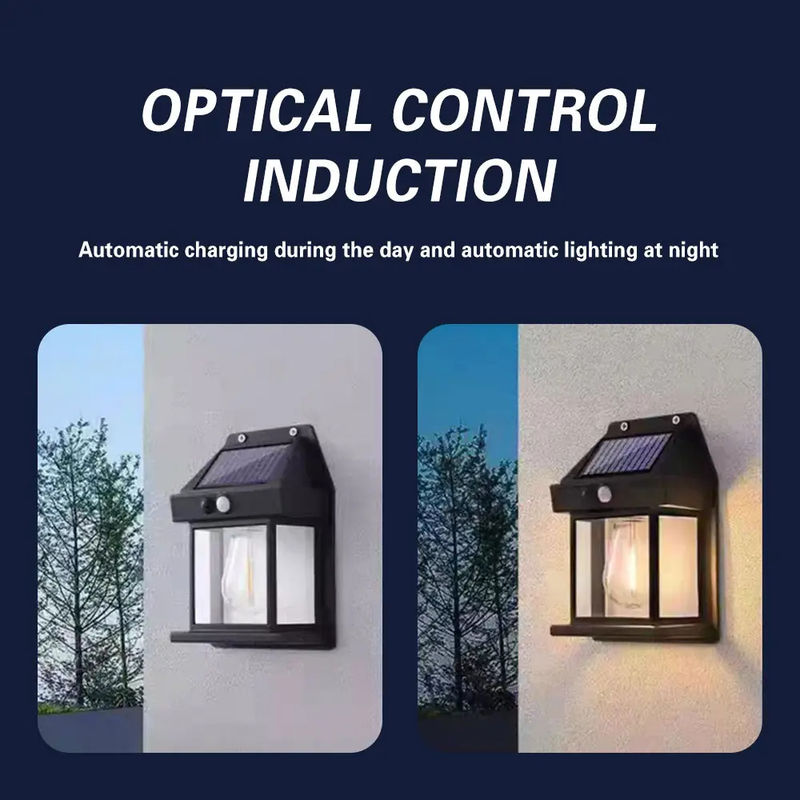 Lampada a LED solare con sensore di movimento Lampade a parete Ip65 impermeabile