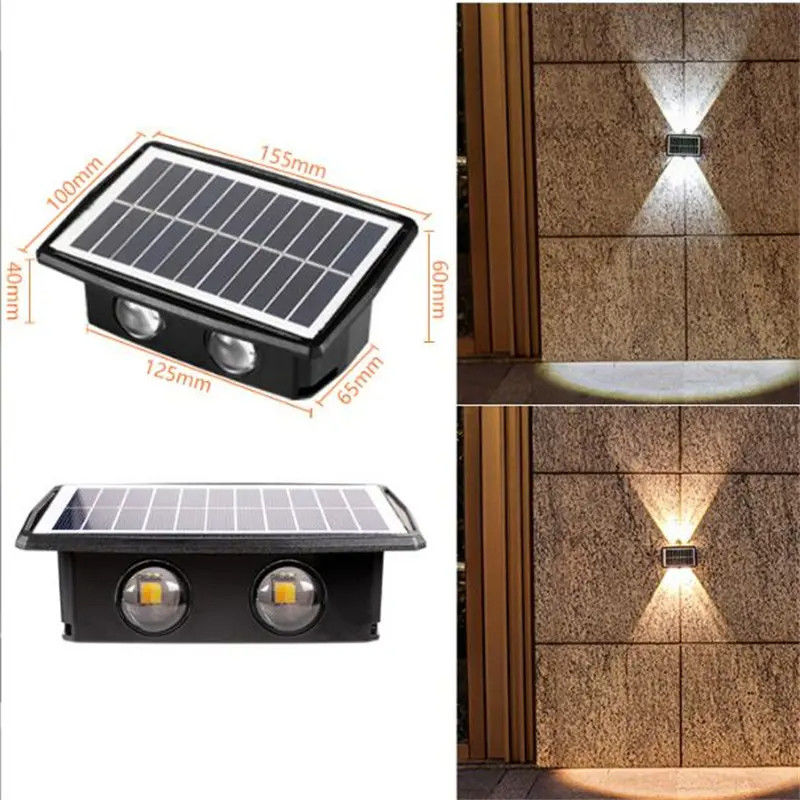 Villa Highlight Parete Giardino Luce per cortile solare con indice di resa dei colori 80 Ra