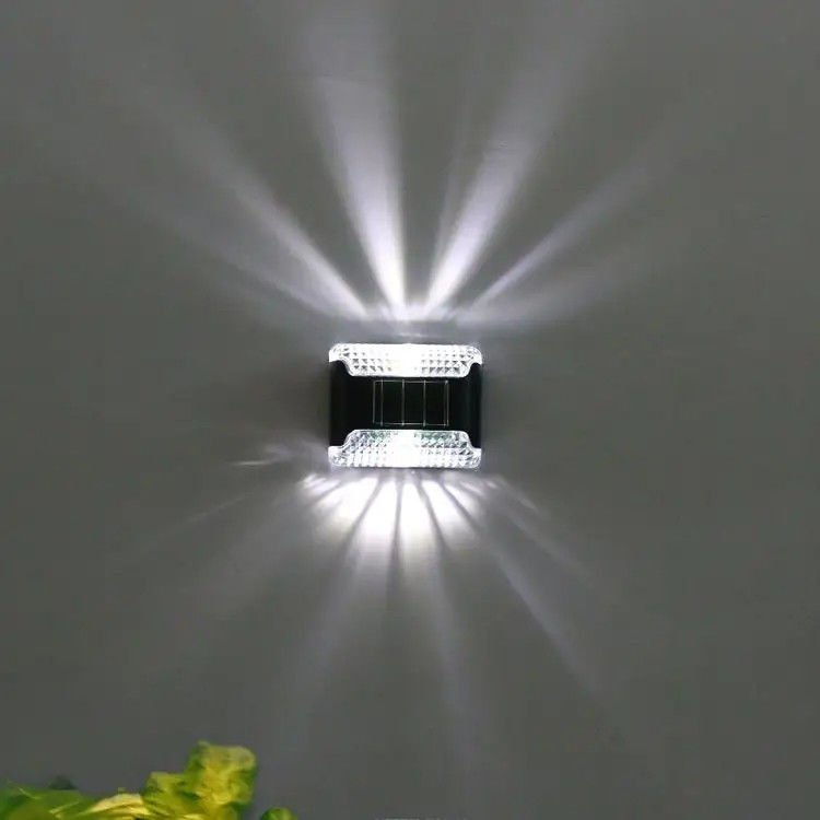 80 luci solari Lampada a muro LED Luci solari per la decorazione del giardino esterno