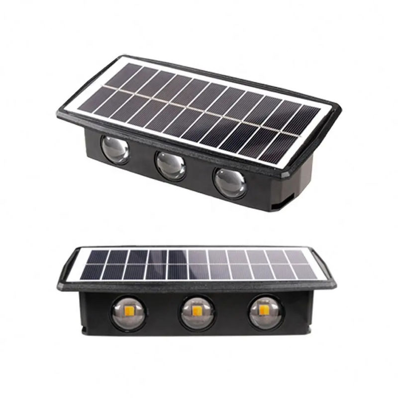 Luce per cortile solare impermeabile per il muro del giardino della villa Temperatura di lavoro -20 60C