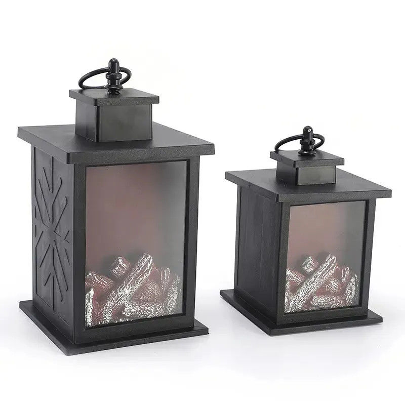 Supporto Dimmer NO carbone di legna Fuoco Flarelight ABS Lampada per caminetto Nightlight Decor Light