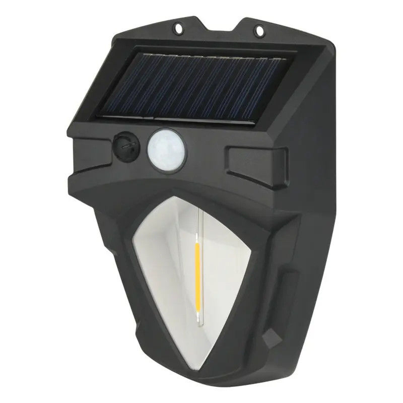 50000 ore di durata della luce solare esterna a parete con sensore di movimento e sorgente luminosa LED