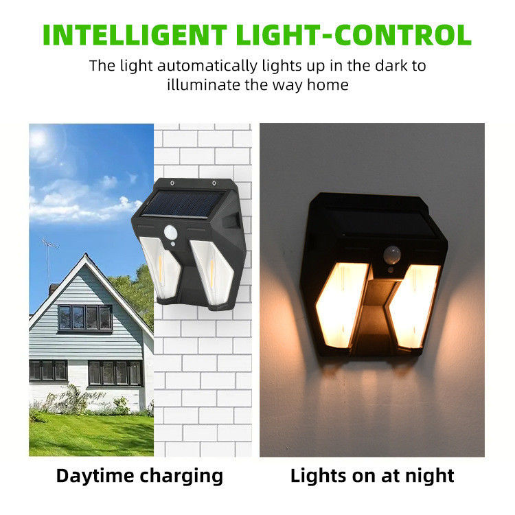 IP65 Lumi a filamento di tungsteno solari impermeabili Ideali per la sicurezza all'aperto del giardino domestico