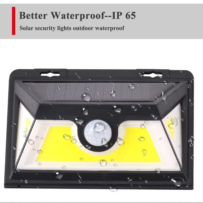 IP65 LED impermeabile luce solare per pareti con sensore di movimento