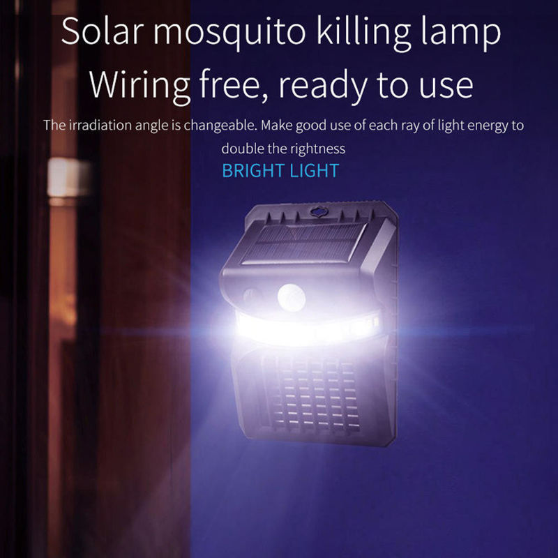Lampada a LED per pareti di giardino solare 1000lm IP65 impermeabile PIR Sensore di movimento