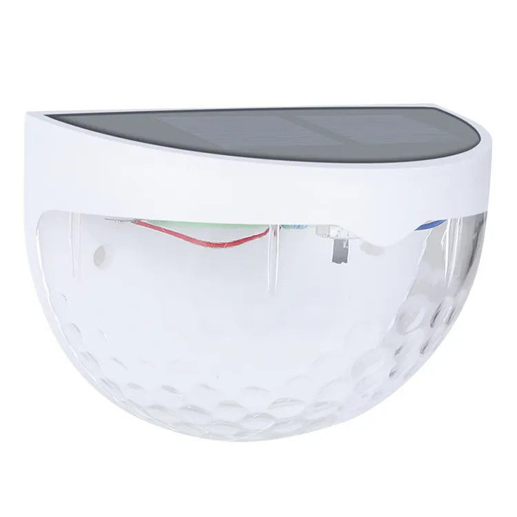 85lm/w Lampada Efficienza luminosa luce solare da giardino per cortile semicircolare decorativo