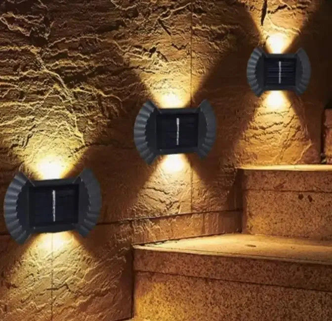 Indice di resa del colore 80 Ra Luce solare per pareti per balcone Decorazione giardino Cortile impermeabile
