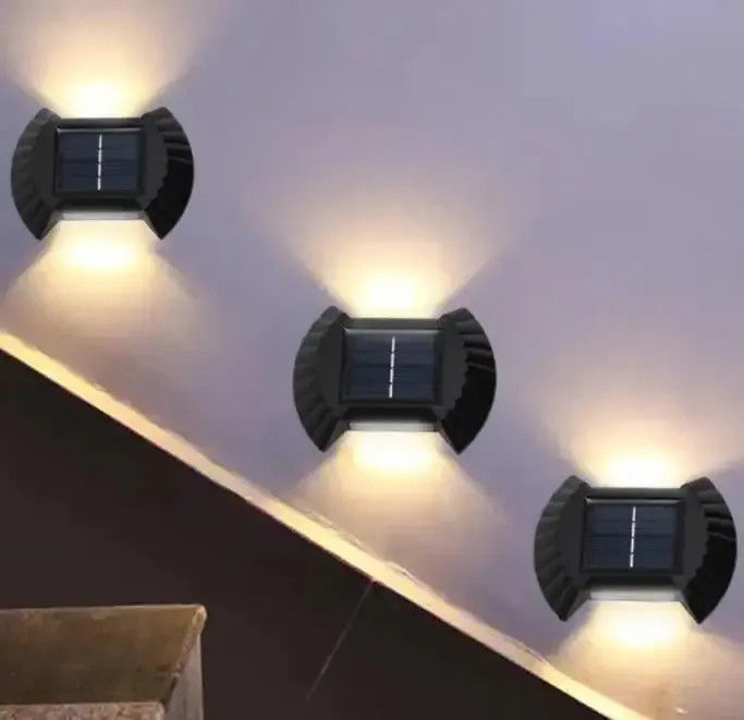 Indice di resa del colore 80 Ra Luce solare per pareti per balcone Decorazione giardino Cortile impermeabile
