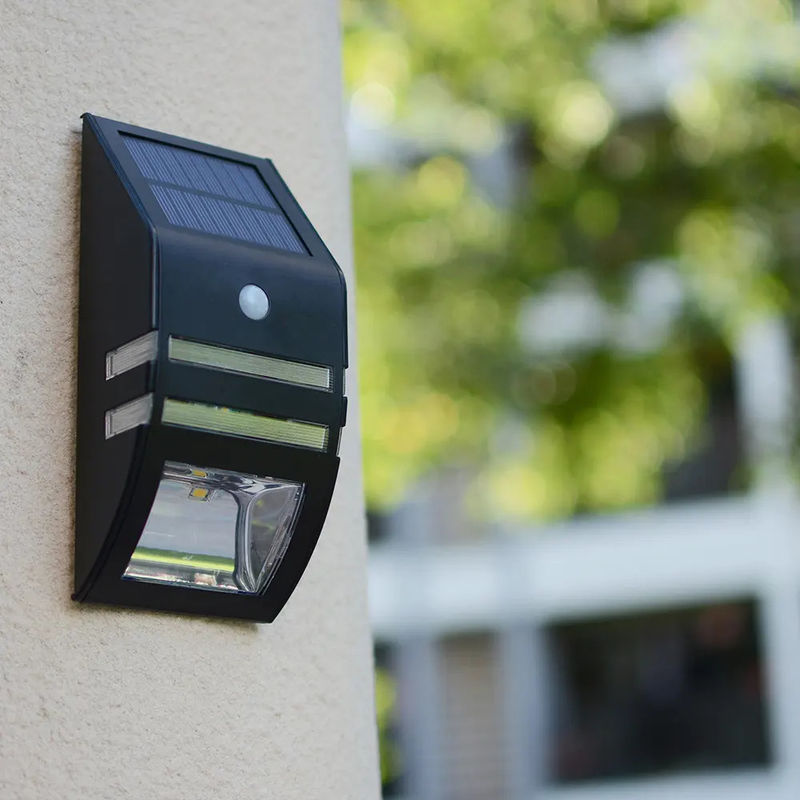 LED Sensore di movimento solare luce da parete per la famiglia 4v 0.33w Montatura a parete 6000K Temperatura del colore