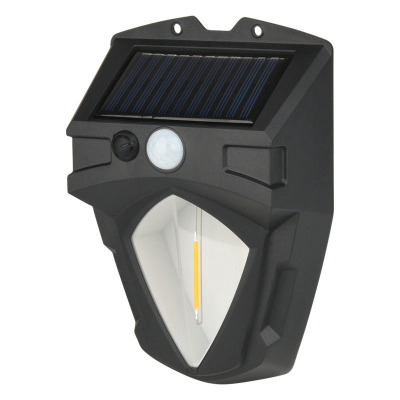Lumiere da parete a energia solare multiuso Sensore di movimento esterno Induzione umana Testa regolabile