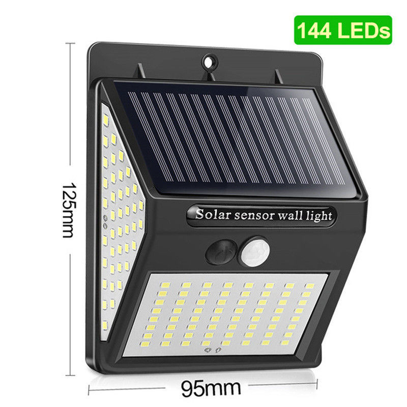 48 Cob LED Sensore di movimento di sicurezza a energia solare