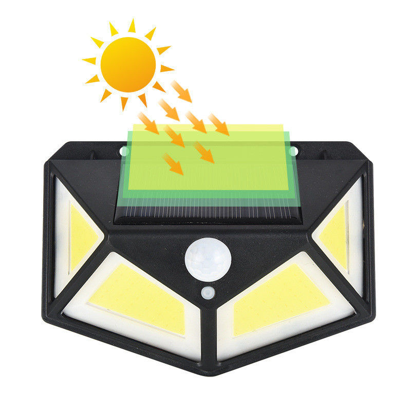 48 Cob LED Sensore di movimento di sicurezza a energia solare