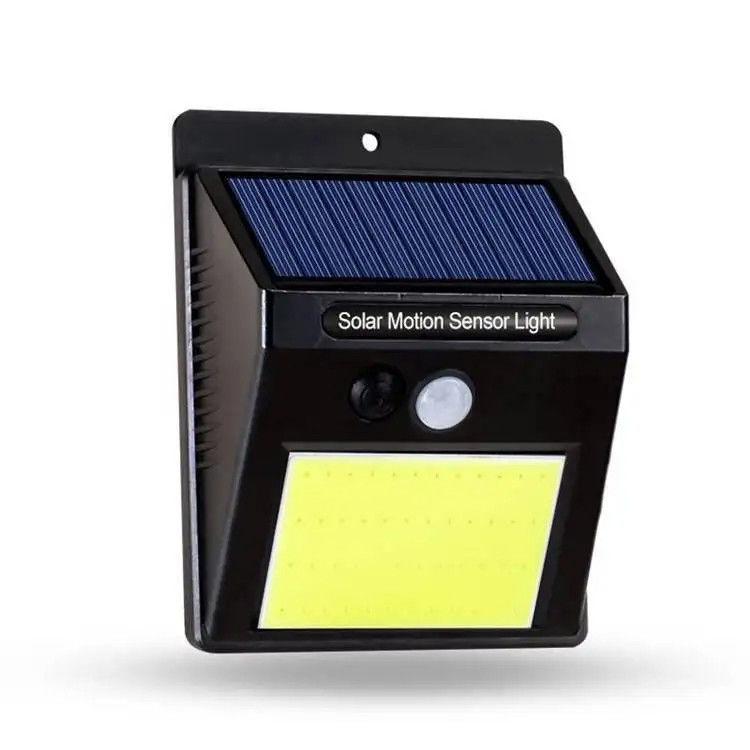 Lampada a parete solare a 20 LED impermeabile con sensore di movimento e temperatura del colore 5000K