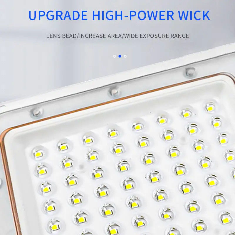 Lampada di alluvione grigio impermeabile all'aria aperta 30w 50w 100w 200w Lampada di alluvione a LED per stadio